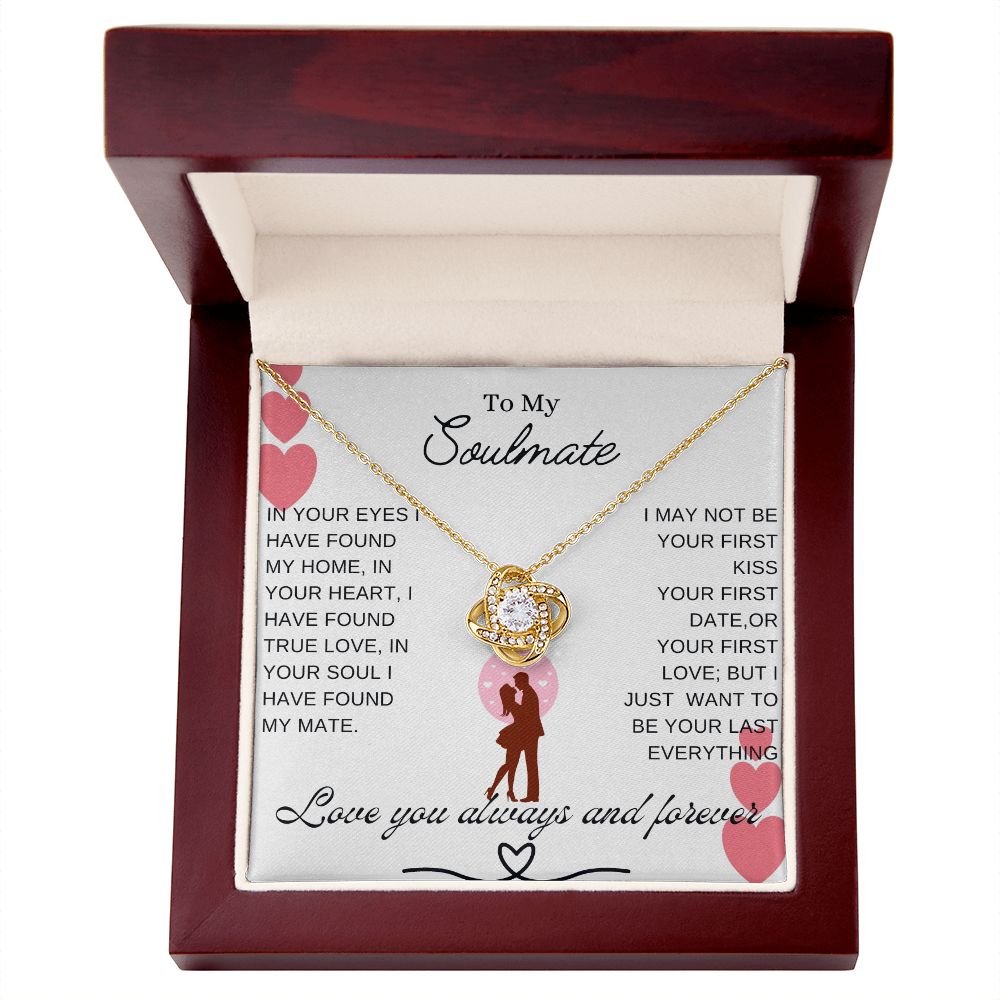 To My Beautiful Soulmate Necklace Valentine Gift For Wife Romantic Jew –  JWshinee